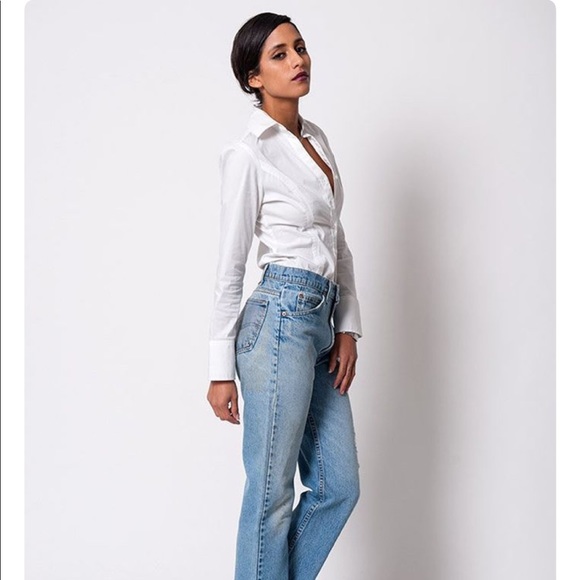 Levi's Denim - VINTAGE LEVI'S 505, 'MOM' JEANS, 34" W, 29" L